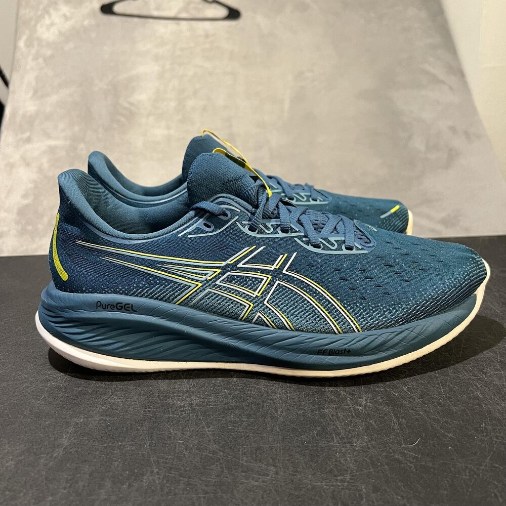 ASICS Gel-Cumulus 25 Running Shoes Mens 11.5 Blue PureGEL FF Blast+ Sneakers